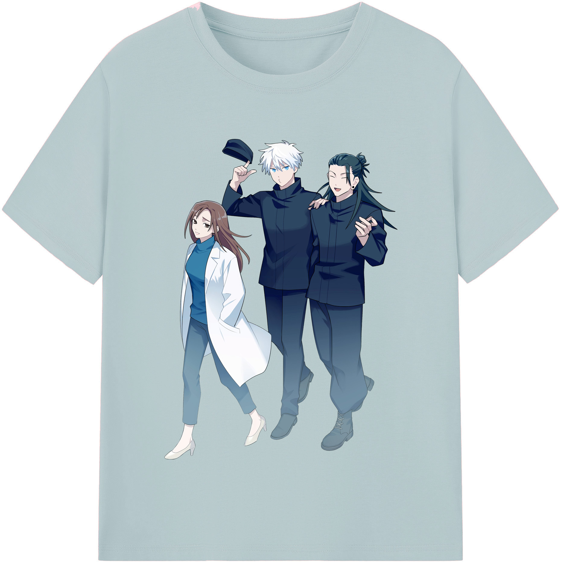（画像用） 呪術廻戦 Jujutsu Kaisen 綿100％半袖Tシャツ（フロントプリント）